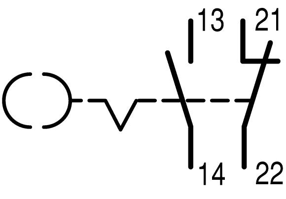 Eaton M22 Interrupteur À Clé 2 Positions IP66 - 216517