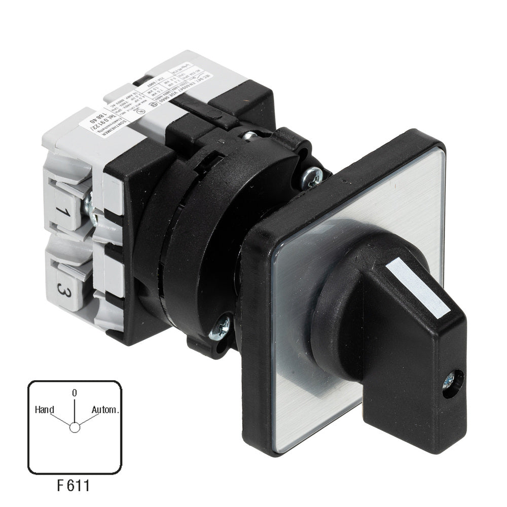 ASN Sontheimer 25A Interrupteur Monopolaire Avec Montage Frontal - A433500