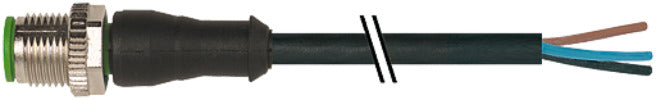 M12 Male Connector Cable PVC 5x0.34 UL CSA 20M - 7000-12041-6192000