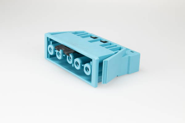 Connecteur Châssis DALI Femelle 5 Pôles Bleu Pastel - 1698P5V [10 Pièces]