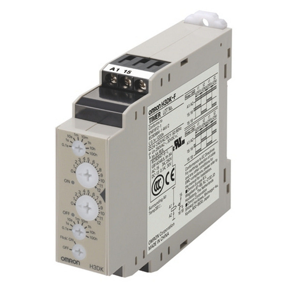 Omron H3DK-F Relais De Minuterie Multirange 24-240VAC/DC - H3DK6006R