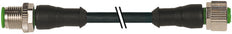 Câble De Capteur À Double Extrémité M12 5m PUR Noir - 7000-40041-6350500