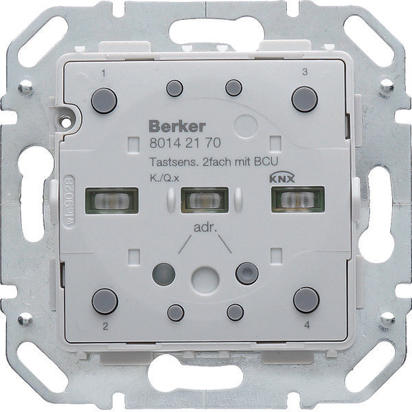 Hager Module À Bouton Poussoir 2 Voies Avec Unité De Couplage Bus - 80142170