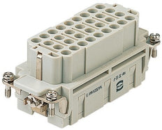 Harting Han EE 32-Pin Female Crimp Connector Insert - 09320323101