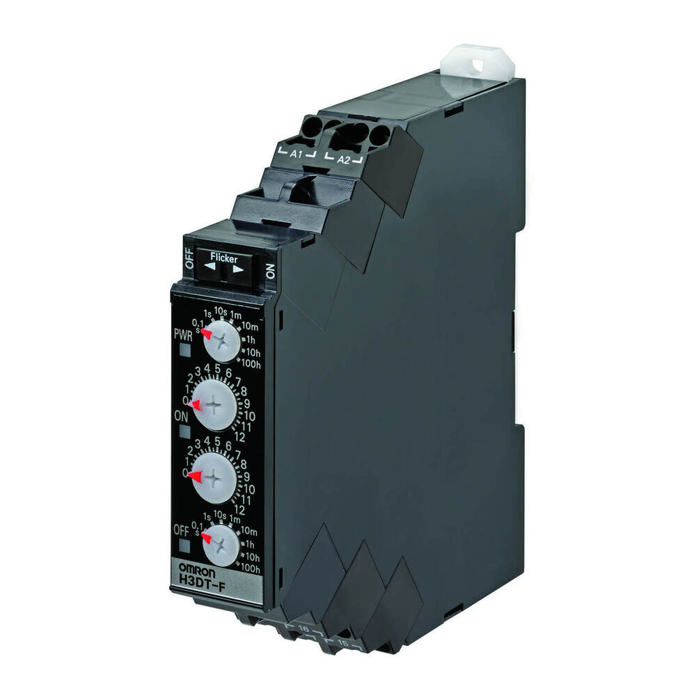Omron H3DT Minuteur Jumeau Montage Sur Rail DIN 24-240V - H3DT0007R