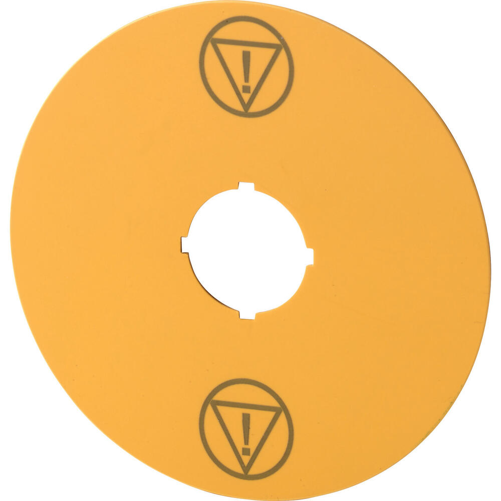 Étiquette D'Arrêt D'Urgence Eaton M22 90mm IEC60417-5638 - 180469