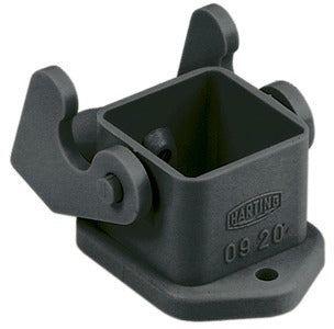 Harting Han 3A Boîtier De Montage En Tête Noir PC - 09200030327 [10 Pièces]