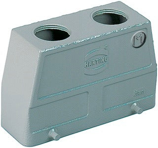 Harting Han 16B Haute Résistance Capot Entrée Par Le Haut 2xM25 - 19300160466