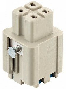 Harting Han 3A Femelle Verrouillage Rapide Insert 10A - 09200032733