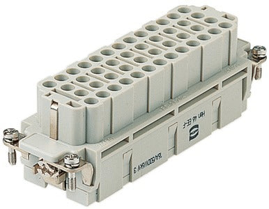 Harting Han Ee 46-Pin Femelle Crimp Connecteur Insert - 09320463101