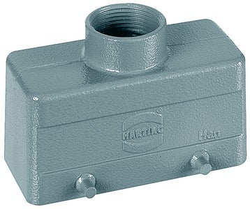 Han B Capot Bas Profil 10B IP65 Aluminium Coulé - 09300101421