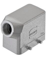 Han 10B Couvercle À Entrée Latérale M25 Aluminium - 19300101521