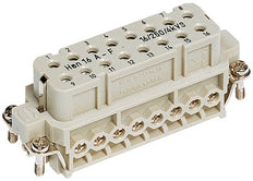 Harting Han A 16 Positions Connecteur Femelle D'Insertion - 09200162812