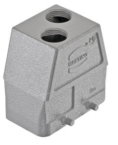 Han 10B Haute Construction Capot Entrée Par Le Haut 2xM20 - 19300100465