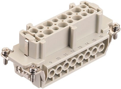 Connecteur Femelle À 16 Positions Avec Terminaison À Vis - 09330162701