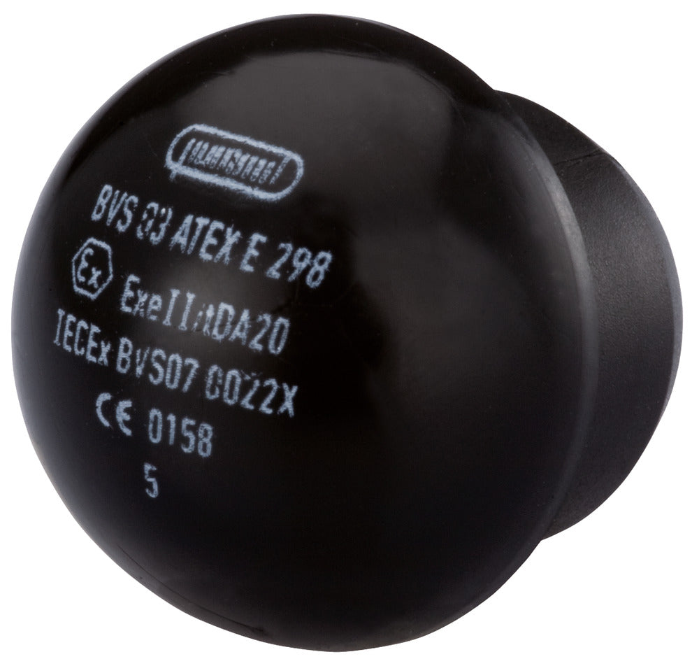 Hummel HSK-V-Ex PG11 Blind Plug Black - 1296110111 [5 Pieces]