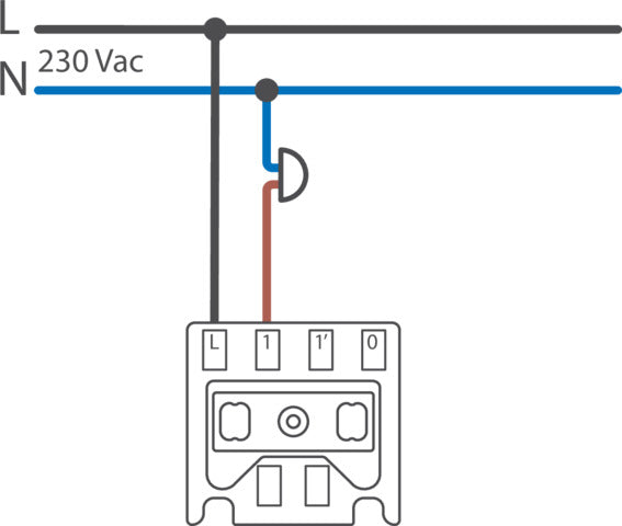 Interrupteur À Bouton Poussoir Étanche IP55 10A 250V NO/NC Noir - 761-33005