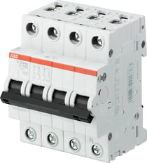 Abb S203 3P+N 80A C-Courbe Disjoncteur 6kA - 2CDS253103R0804