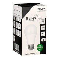 Bailey Ecobasic Led A60 E27 10W 4000K Ampoule Opale - 80100040022 [2 Pièces]