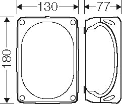 Hensel KX 1010 C ATEX Zone 2/22 Boîte De Jonction IP66 - KX 1010 C