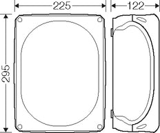 Hensel KF3550A IP66/67/69 Boîte De Jonction 1.5-50mm² - KF 3550 A
