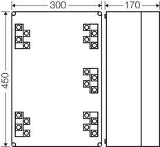 Boîte De Jonction Hensel K 7005 IP65 5-Pôles 16-70mm² - K 7005