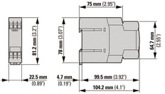 Eaton Relais Électronique De Temporisation Multifonction ETR4-69-A - 031891