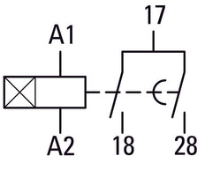 Eaton ETR4-51-A Étoile Delta Minuterie Relais 24-240V CA/CC - 031884