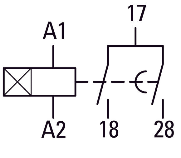 Eaton ETR4-51-W Étoile Delta Minuterie Relais 400VAC - 031885