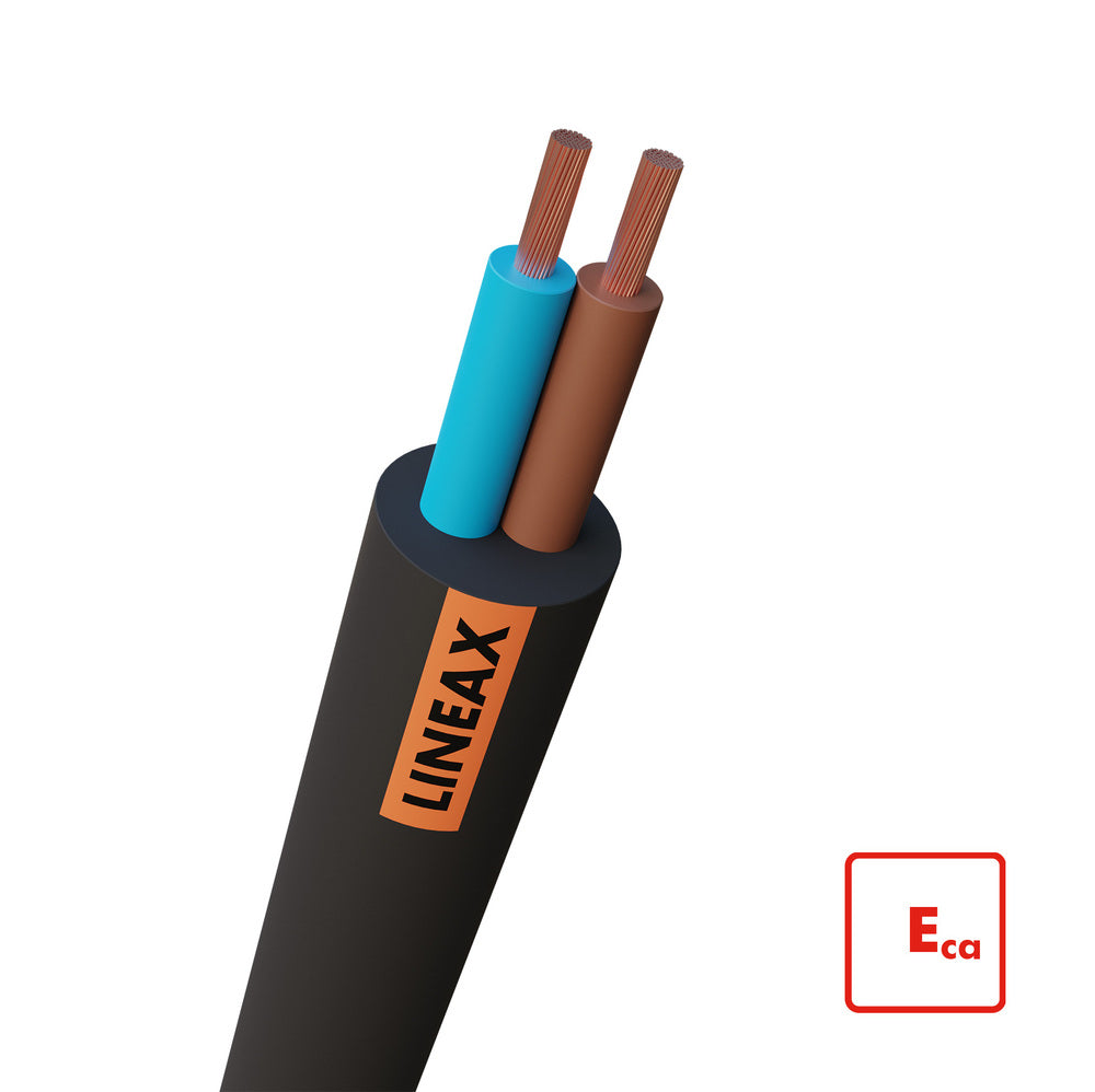 Nexans Lineax H07RN-F Câble Flexible Industriel 2x2.5mm - 10056770 [20 Mètres]