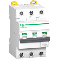 Schneider Acti9 IC60 RCBO 3P 32A 30mA Type A Circuit Breaker - A9D17332