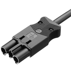 Câble De Connexion Mâle À 2 Pôles LV9 50cm 0.75mm2 - 99986305 [2 Pièces]