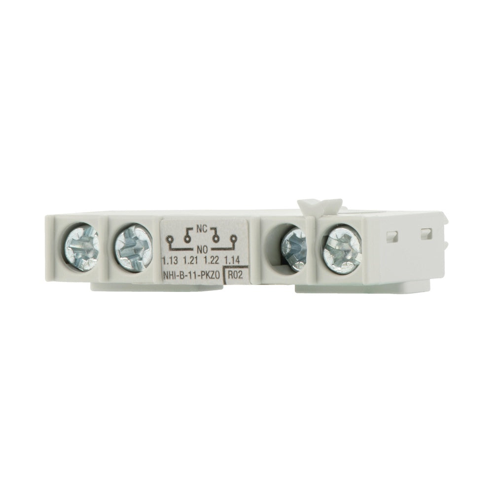 Eaton Standard Auxiliary Contact Block 1NO 1NC Front Mount - 208277