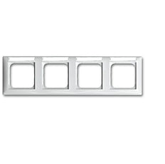 4 Voies Capot Cadre Avec Fenêtre De Texte Blanc Alpin - 2CKA001754A4551