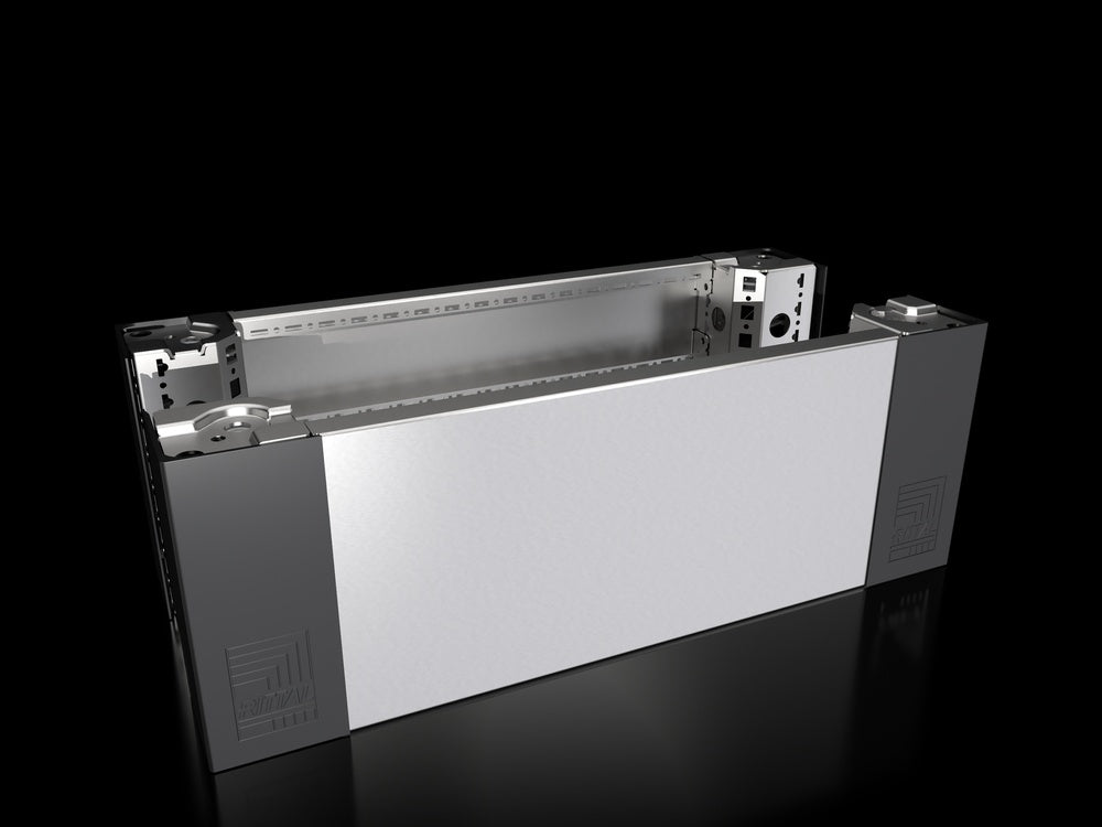 VX Acier Inoxydable Pièce D'Angle De Base 600x200mm - 8620060 [2 Pièces]