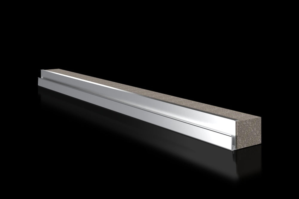 Rittal VX Section D'Entrée De Câble En Aluminium 600mm - 8618800 [2 Pièces]