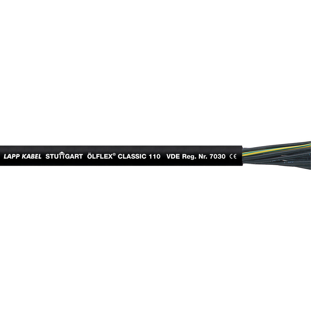 OLFLEX Classic 110 Control Cable 5G0.75 Black - 1119873 [20 Meters]