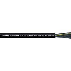 OLFLEX Classic 110 Control Cable 5G0.75 Black - 1119873 [20 Meters]