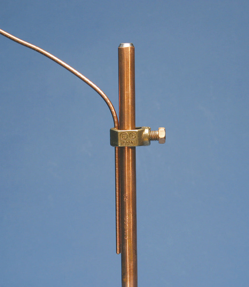 Bronze Ground Rod Clamp 12.5mm For 50mm² Conductor - 158260