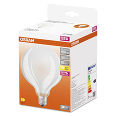 Osram Ampoule Globe Led E27 11W 2700K Dimmable En Verre - 4058075112131