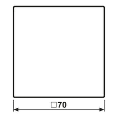 Jung LS1700LG Light Control Cover Standard Light Grey - LS1700LG
