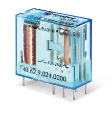 Relais PCB Finder 24VDC 10A Dual CO AgNi Contact - 40.62.9.024.0000