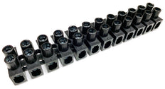 Barre De Connexion Conex 12P Noire 10-25mm² 750V - CH PA60P12BK [2 Pièces]