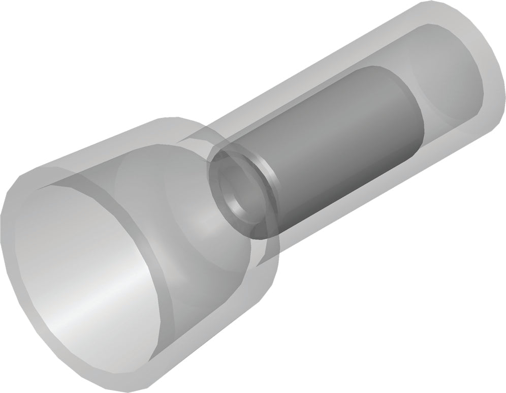 Insulated Closed End Wire Connector 1.5-2.5mm² 100pk - CE130102 [100 Pieces]