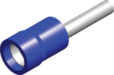 Conex Bleu PVC Isolé Bootlace Ferrule 1.5-2.5mm² - CE030203 [100 Pièces]