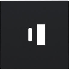 Niko Double Intelligent Usb-A Et Usb-C Chargeur Capot Noir - 161-68002
