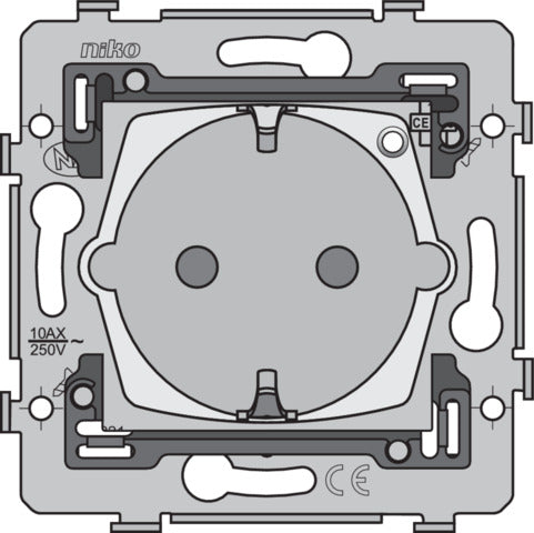 Niko Home Control Prise Intelligente Avec Suivi Énergétique - 170-34605