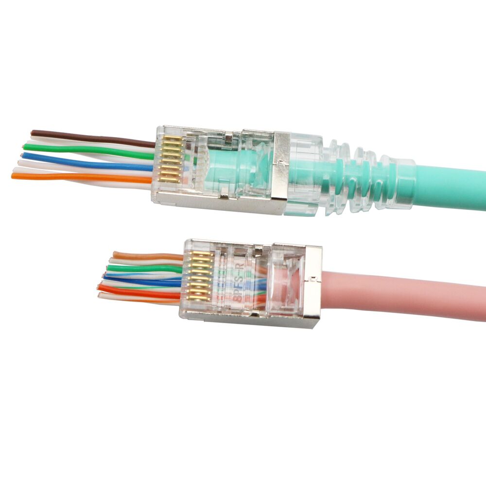 Klemko EZ-RJ45 Blindé CAT5e Connecteur Réseau - 183281 [100 Pièces]