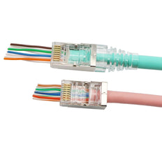 Klemko EZ-RJ45 Blindé CAT5e Connecteur Réseau - 183281 [100 Pièces]