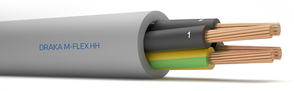 M-Flex HH Cca Câble De Contrôle Sans Halogène 3G2.5 300/500V - 832162 [10 Mètres]